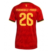 Belgia Matias Fernandez-Pardo #26 Replika Hjemmedrakt Dame VM 2026 Kortermet
