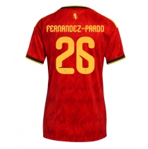 Belgia Matias Fernandez-Pardo #26 Replika Hjemmedrakt Dame VM 2026 Kortermet