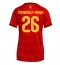 Belgia Matias Fernandez-Pardo #26 Replika Hjemmedrakt Dame VM 2026 Kortermet
