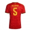 Belgia Maxim De Cuyper #5 Replika Hjemmedrakt VM 2026 Kortermet