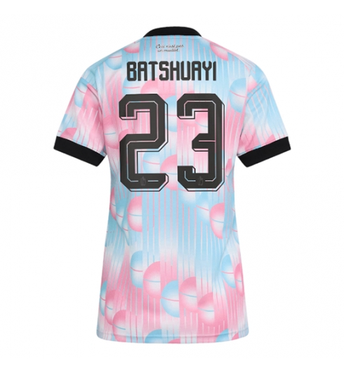 Belgia Michy Batshuayi #23 Replika Bortedrakt Dame VM 2026 Kortermet Belgia Michy Batshuayi #23 Replika Bortedrakt Dame VM 2026 Kortermet
