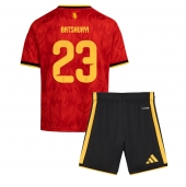 Belgia Michy Batshuayi #23 Replika Hjemmedrakt Barn VM 2026 Kortermet (+ bukser)