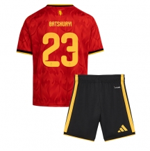 Belgia Michy Batshuayi #23 Replika Hjemmedrakt Barn VM 2026 Kortermet (+ bukser)