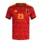 Belgia Michy Batshuayi #23 Replika Hjemmedrakt VM 2026 Kortermet