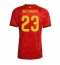 Belgia Michy Batshuayi #23 Replika Hjemmedrakt VM 2026 Kortermet