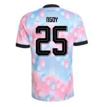 Belgia Nathan Ngoy #25 Replika Bortedrakt VM 2026 Kortermet