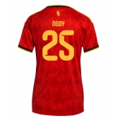 Belgia Nathan Ngoy #25 Replika Hjemmedrakt Dame VM 2026 Kortermet