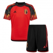 Belgia Replika Hjemmedrakt Barn VM 2022 Kortermet (+ bukser)