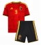 Belgia Romelu Lukaku #9 Replika Hjemmedrakt Barn VM 2026 Kortermet (+ bukser)