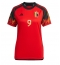 Belgia Romelu Lukaku #9 Replika Hjemmedrakt Dame VM 2022 Kortermet