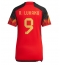 Belgia Romelu Lukaku #9 Replika Hjemmedrakt Dame VM 2022 Kortermet