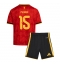 Belgia Thomas Meunier #15 Replika Hjemmedrakt Barn VM 2026 Kortermet (+ bukser)