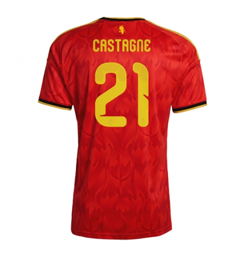 Belgia Timothy Castagne #21 Replika Hjemmedrakt VM 2026 Kortermet Belgia Timothy Castagne #21 Replika Hjemmedrakt VM 2026 Kortermet