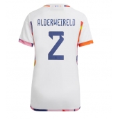 Belgia Toby Alderweireld #2 Replika Bortedrakt Dame VM 2022 Kortermet