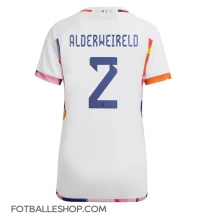 Belgia Toby Alderweireld #2 Replika Bortedrakt Dame VM 2022 Kortermet