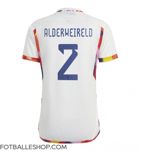 Belgia Toby Alderweireld #2 Replika Bortedrakt VM 2022 Kortermet