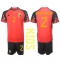Belgia Toby Alderweireld #2 Replika Hjemmedrakt Barn VM 2022 Kortermet (+ bukser)