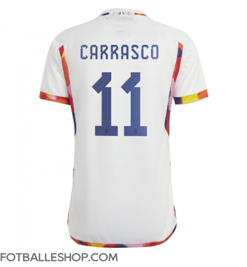 Belgia Yannick Carrasco #11 Replika Bortedrakt VM 2022 Kortermet