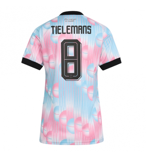 Belgia Youri Tielemans #8 Replika Bortedrakt Dame VM 2026 Kortermet Belgia Youri Tielemans #8 Replika Bortedrakt Dame VM 2026 Kortermet