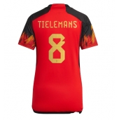 Belgia Youri Tielemans #8 Replika Hjemmedrakt Dame VM 2022 Kortermet