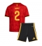 Belgia Zeno Debast #2 Replika Hjemmedrakt Barn VM 2026 Kortermet (+ bukser)