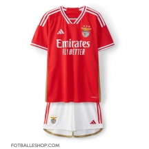 Benfica Replika Hjemmedrakt Barn 2023-24 Kortermet (+ bukser)
