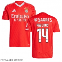 Benfica Vangelis Pavlidis #14 Replika Hjemmedrakt 2024-25 Kortermet