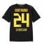 Borussia Dortmund Daniel Svensson #24 Replika Bortedrakt 2026-27 Kortermet