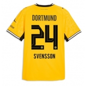 Borussia Dortmund Daniel Svensson #24 Replika Hjemmedrakt 2026-27 Kortermet