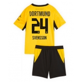 Borussia Dortmund Daniel Svensson #24 Replika Hjemmedrakt Barn 2026-27 Kortermet (+ bukser)