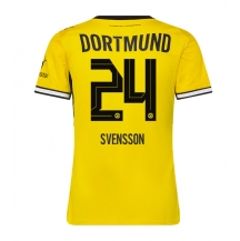 Borussia Dortmund Daniel Svensson #24 Replika Hjemmedrakt Dame 2026-27 Kortermet