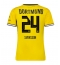 Borussia Dortmund Daniel Svensson #24 Replika Hjemmedrakt Dame 2026-27 Kortermet