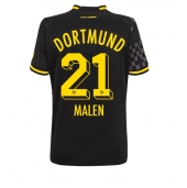 Borussia Dortmund Donyell Malen #21 Replika Bortedrakt Dame 2022-23 Kortermet