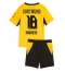 Borussia Dortmund Ethan Nwaneri #18 Replika Hjemmedrakt Barn 2026-27 Kortermet (+ bukser)