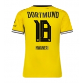 Borussia Dortmund Ethan Nwaneri #18 Replika Hjemmedrakt Dame 2026-27 Kortermet