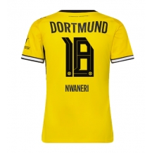 Borussia Dortmund Ethan Nwaneri #18 Replika Hjemmedrakt Dame 2026-27 Kortermet