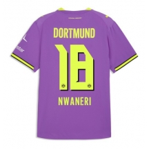 Borussia Dortmund Ethan Nwaneri #18 Replika Tredjedrakt 2026-27 Kortermet