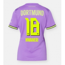 Borussia Dortmund Ethan Nwaneri #18 Replika Tredjedrakt Dame 2026-27 Kortermet