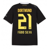 Borussia Dortmund Fabio Silva #21 Replika Bortedrakt 2026-27 Kortermet