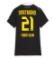 Borussia Dortmund Fabio Silva #21 Replika Bortedrakt Dame 2026-27 Kortermet