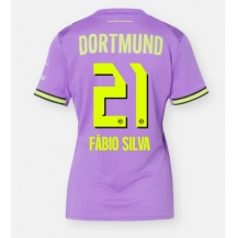 Borussia Dortmund Fabio Silva #21 Replika Tredjedrakt Dame 2026-27 Kortermet