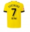 Borussia Dortmund Giovanni Reyna #7 Replika Hjemmedrakt 2022-23 Kortermet