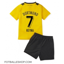 Borussia Dortmund Giovanni Reyna #7 Replika Hjemmedrakt Barn 2022-23 Kortermet (+ bukser)