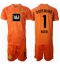 Borussia Dortmund Gregor Kobel #1 Keeper Replika Tredjedrakt Barn 2024-25 Kortermet (+ bukser)