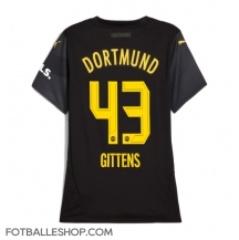 Borussia Dortmund Jamie Bynoe-Gittens #43 Replika Bortedrakt Dame 2024-25 Kortermet