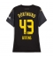 Borussia Dortmund Jamie Bynoe-Gittens #43 Replika Bortedrakt Dame 2024-25 Kortermet