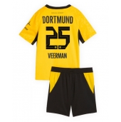 Borussia Dortmund Joey Veerman #25 Replika Hjemmedrakt Barn 2026-27 Kortermet (+ bukser)