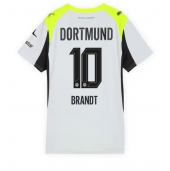 Borussia Dortmund Julian Brandt #10 Replika Bortedrakt Dame 2025-26 Kortermet