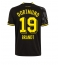 Borussia Dortmund Julian Brandt #19 Replika Bortedrakt 2022-23 Kortermet
