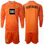 Borussia Dortmund Keeper Replika Tredjedrakt Barn 2024-25 Langermet (+ bukser)